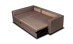 Спальное место углового дивана