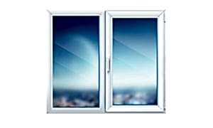 Мойка двустворчатого окна